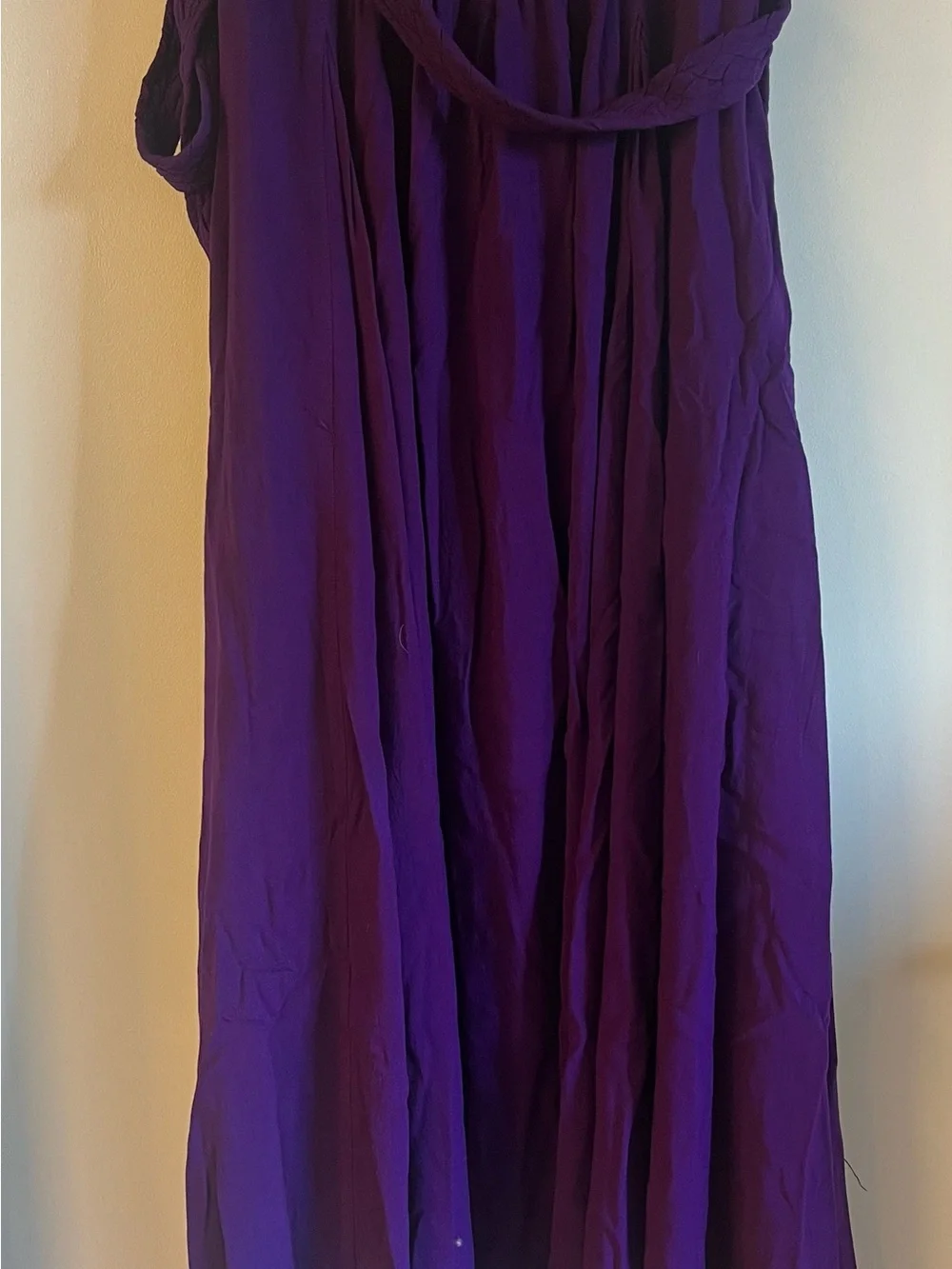 NWT Holy Clothing Demeter Maxi Skirt With Tie Belt